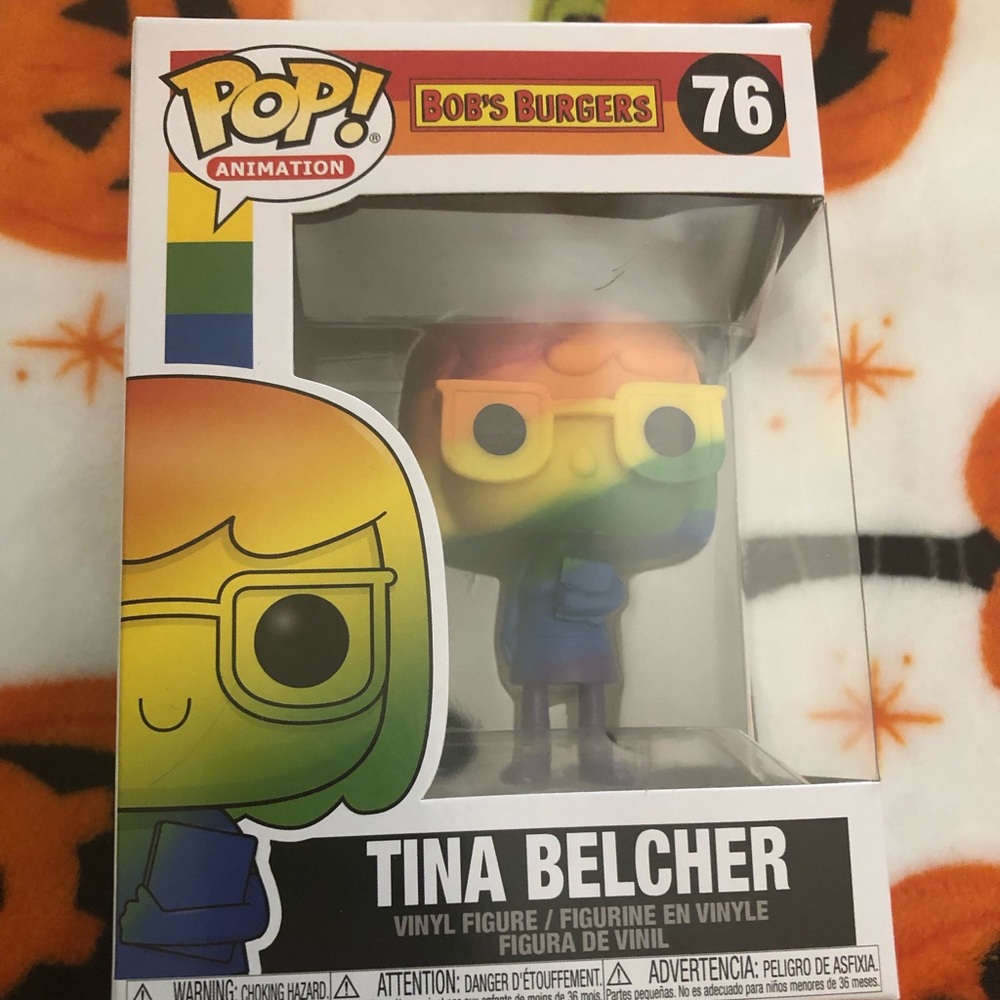 Tina belcher From Bob’s Burgers pride Funkopop #76